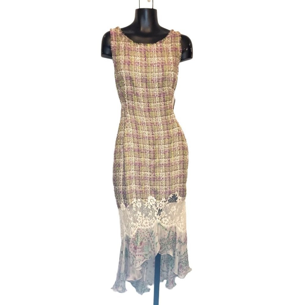 Vintage EMANUEL UNGARO Tweed Dress